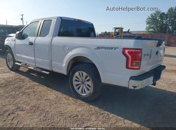 1FTEX1CP1GKF63251 2016 FORD F150 White Trasero izquierdo