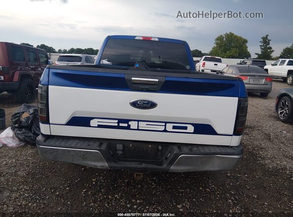 1FTEX1CP1JKG08549 2018 FORD F150 Blue 