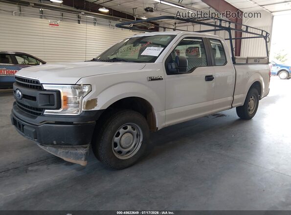 1FTEX1CP1KKD85365 2019 FORD F150 White Przód lewy