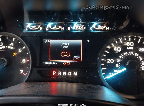1FTEX1CP2KKC43493 2019 FORD F150 White Widok tylnych siedzeń