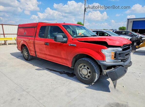1FTEX1CP2KKD07645 2019 FORD F150 Red Front right
