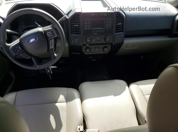 1FTEX1CP3GFA09203 2016 FORD F150 Brown Vista del salpicadero