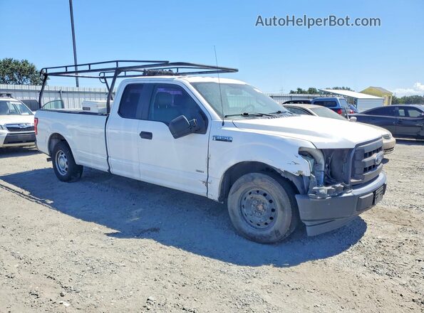 1FTEX1CP3HKC99807 2017 FORD F150 Белый Передняя правая четверть