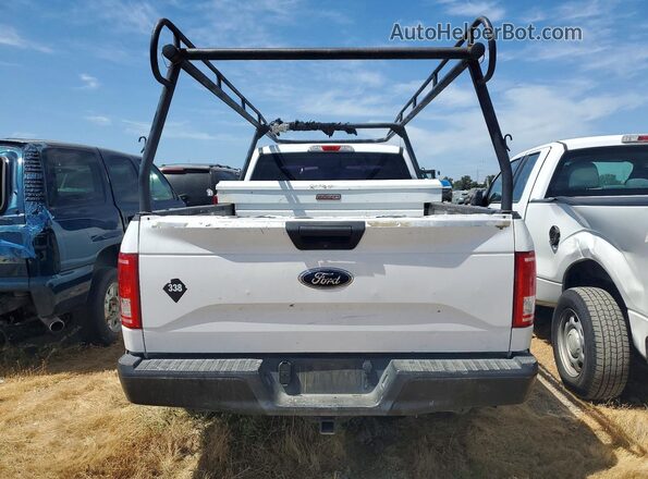 1FTEX1CP3HKC99807 2017 FORD F150 Белый Вид сзади
