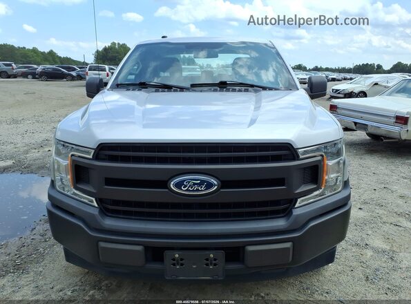 1FTEX1CP4JKE67637 2018 FORD F150 Silver Vista frontal
