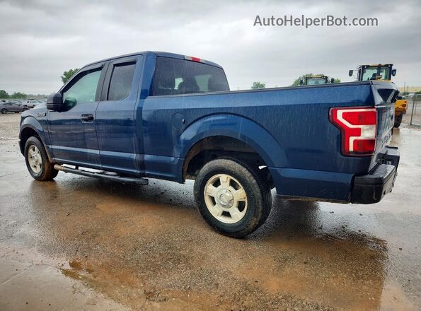 1FTEX1CP4JKE94627 2018 FORD F150 Синий Задняя левая четверть