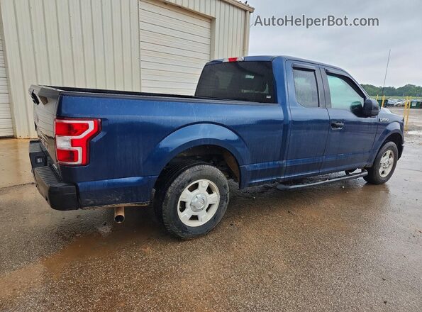 1FTEX1CP4JKE94627 2018 FORD F150 Синий Задняя правая четверть