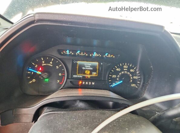 1FTEX1CP4JKE94627 2018 FORD F150 Синий Вид щитка приборов