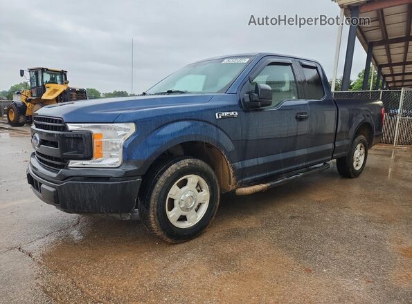 1FTEX1CP4JKE94627 2018 FORD F150 Синий Панорамный вид салона 360°