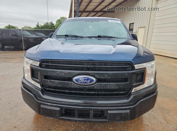 1FTEX1CP4JKE94627 2018 FORD F150 Синий Вид наклейки с VIN-кодом