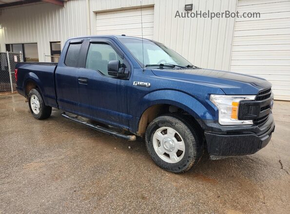 1FTEX1CP4JKE94627 2018 FORD F150 Синий 