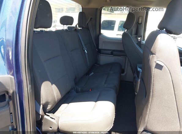 1FTEX1CP5JKF60702 2018 FORD F150 Blue Вид наклейки з VIN-кодом