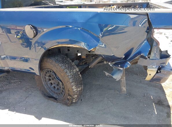 1FTEX1CP5JKF60702 2018 FORD F150 Blue Вид спереду