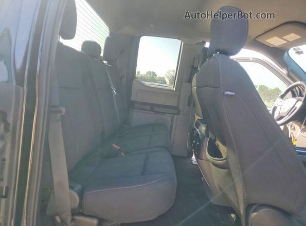 1FTEX1CP5JKG03595 2018 FORD F150 Black Вид задніх сидінь