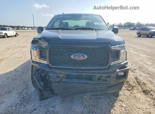 1FTEX1CP5JKG03595 2018 FORD F150 Black Вид спереду