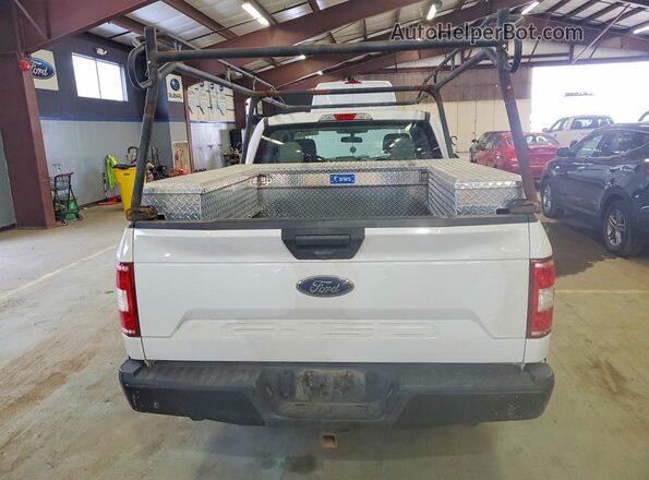 1FTEX1CP5KKE96937 2019 FORD F150 White უკანა ხედი