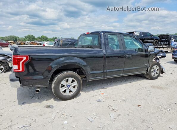 1FTEX1CP6GFA12824 2016 FORD F150 Black უკანა მარჯვენა