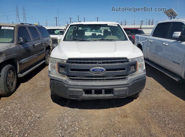 1FTEX1CP6JKF28664 2018 FORD F150 White წინა ხედი