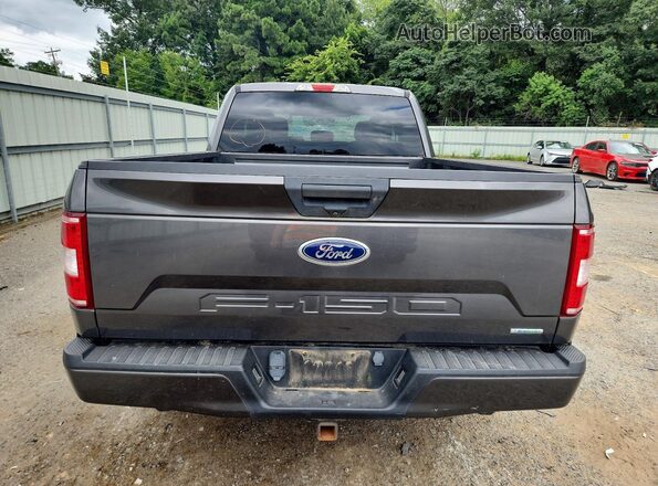 1FTEX1CP6JKF49465 2018 FORD F150 Gray უკანა ხედი