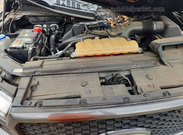1FTEX1CP6JKF49465 2018 FORD F150 Gray უკანა სალონის ხედი
