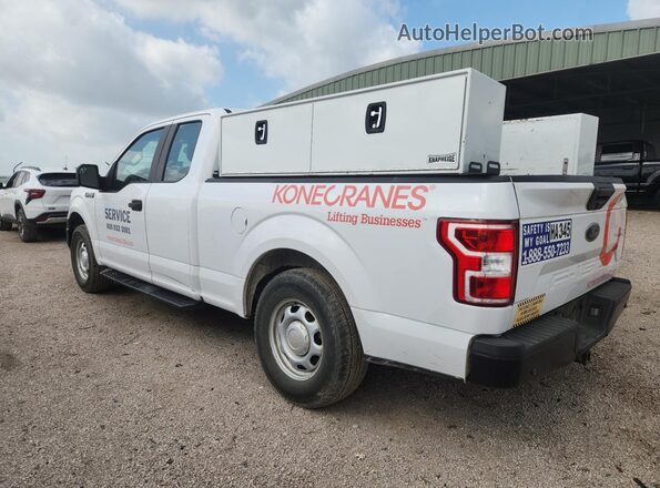 1FTEX1CP6LKD35661 2020 FORD F150 White Vista de la etiqueta del VIN