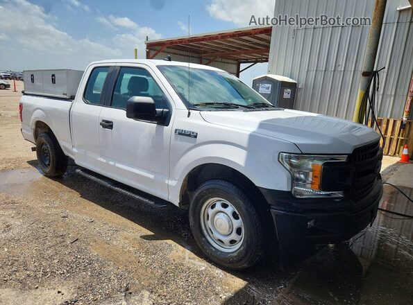1FTEX1CP6LKD35661 2020 FORD F150 White Trasero derecho