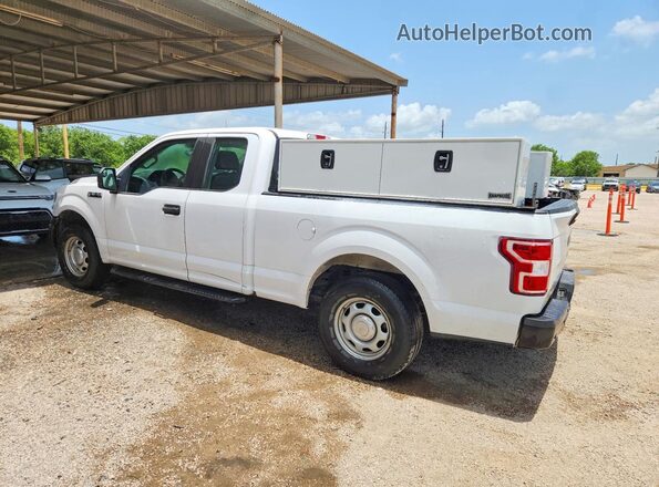 1FTEX1CP6LKD35661 2020 FORD F150 White Trasero izquierdo