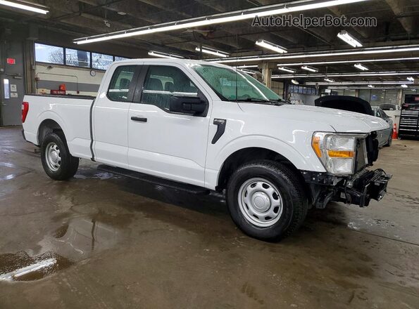 1FTEX1CP6NFB88799 2022 FORD F150 White Front right