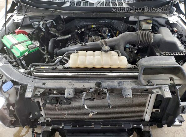 1FTEX1CP6NFB88799 2022 FORD F150 White Rear interior view