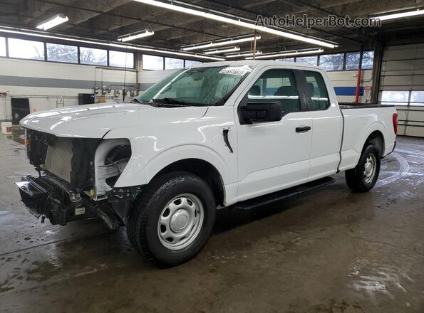 1FTEX1CP6NFB88799 2022 FORD F150 White 