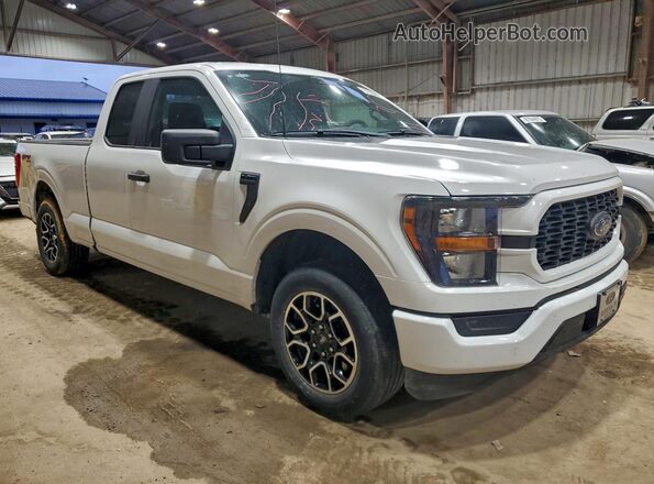1FTEX1CP6PKF65982 2023 FORD F150 White Przód prawy
