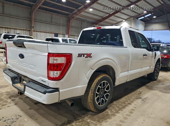 1FTEX1CP6PKF65982 2023 FORD F150 White Tył prawy