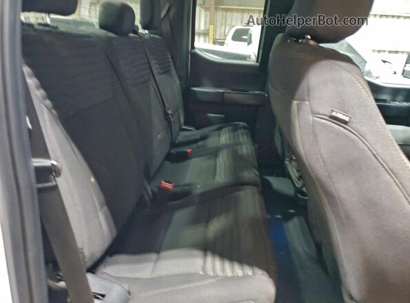 1FTEX1CP6PKF65982 2023 FORD F150 White Widok tylnych siedzeń