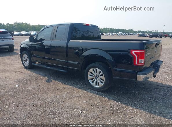 1FTEX1CP7GFC27001 2016 FORD F150 Black Tył lewy
