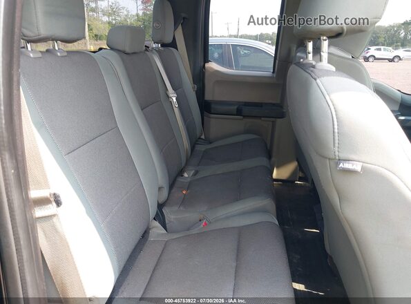 1FTEX1CP7GFC27001 2016 FORD F150 Black Widok naklejki z numerem VIN