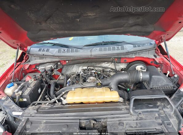 1FTEX1CP7GKF93029 2016 FORD F150 Red Вид ззаду