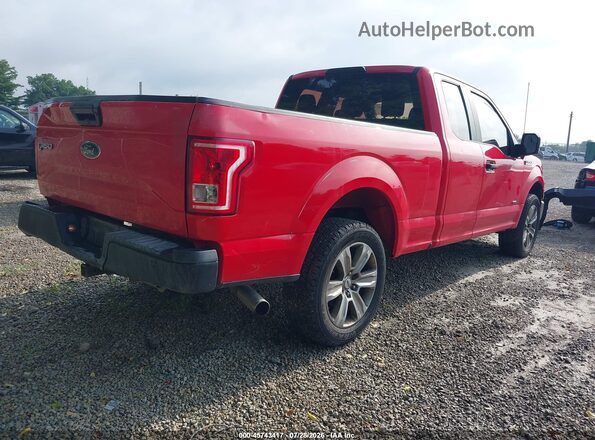 1FTEX1CP7GKF93029 2016 FORD F150 Red Задня права чверть