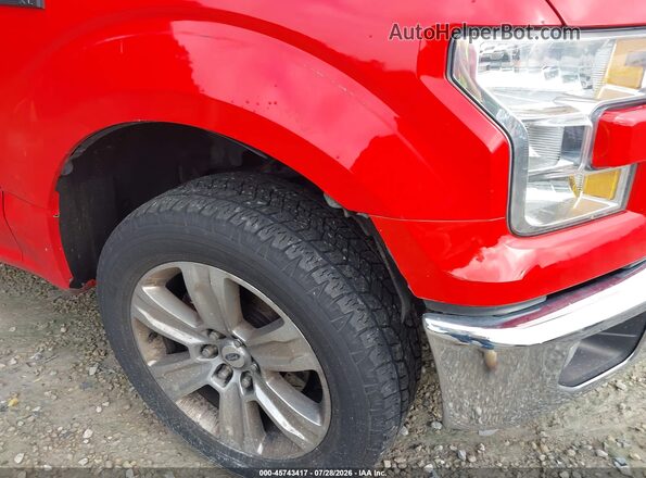 1FTEX1CP7GKF93029 2016 FORD F150 Red 
