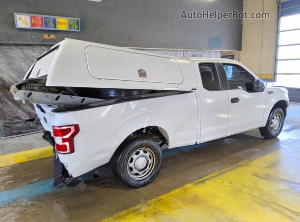 1FTEX1CP7JKE87316 2018 FORD F150 Белый Задняя правая четверть