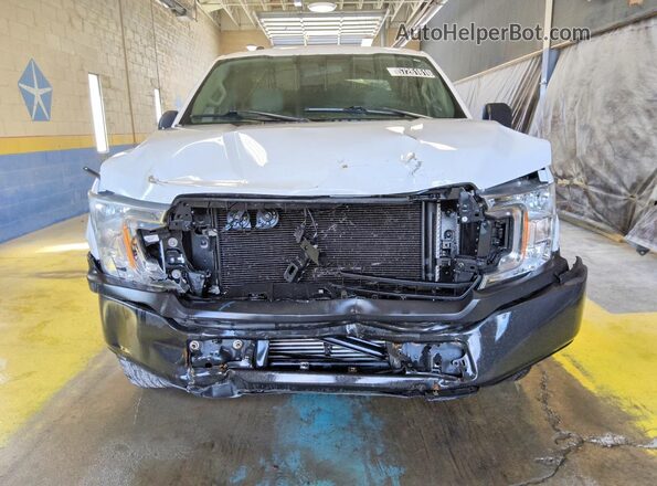 1FTEX1CP7JKE87316 2018 FORD F150 Белый Вид спереди
