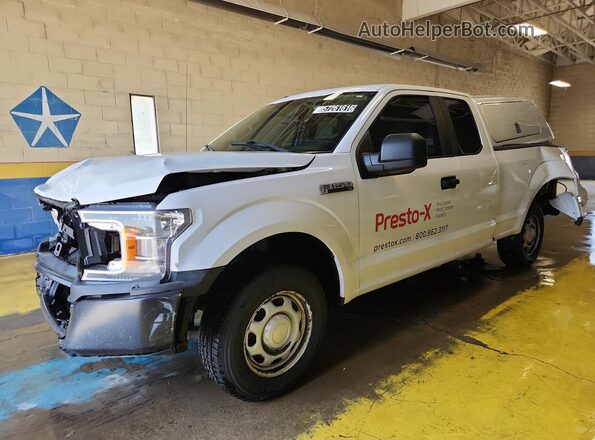 1FTEX1CP7JKE87316 2018 FORD F150 Белый 