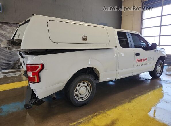 1FTEX1CP7JKE87316 2018 FORD F150 Белый 
