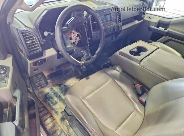 1FTEX1CP7KKC08075 2019 FORD F150 Белый Вид панели приборов