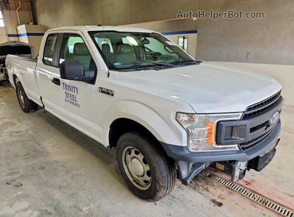 1FTEX1CP7KKC08075 2019 FORD F150 Белый Передняя правая четверть