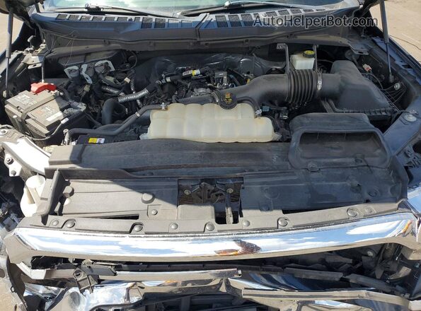 1FTEX1CP8NKF30518 2022 FORD F150 Blue Widok wnętrza z tyłu