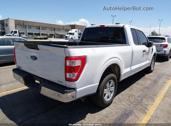 1FTEX1CP8PKF43384 2023 FORD F150 White Rear right