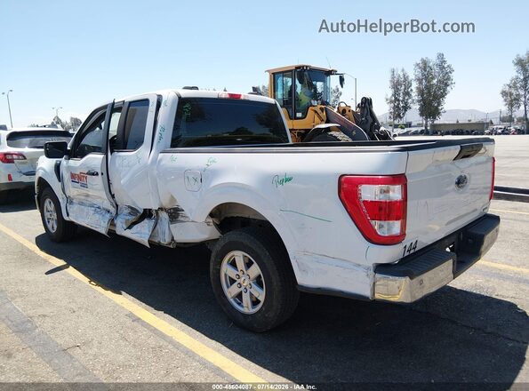1FTEX1CP8PKF43384 2023 FORD F150 White Rear left
