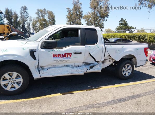 1FTEX1CP8PKF43384 2023 FORD F150 White Front view
