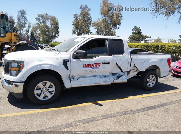 1FTEX1CP8PKF43384 2023 FORD F150 White 360 interior view