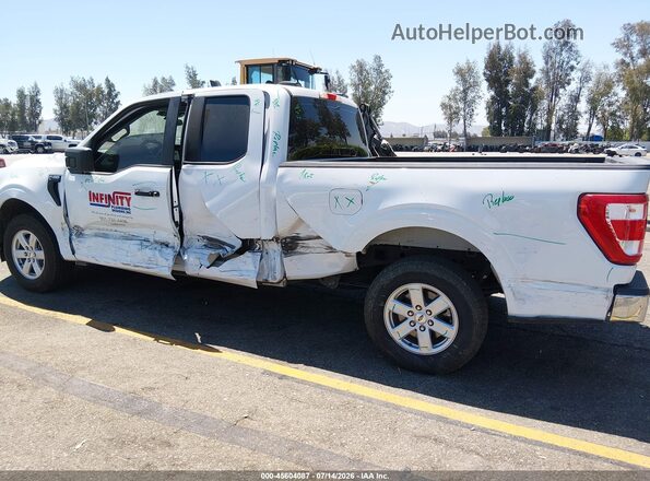 1FTEX1CP8PKF43384 2023 FORD F150 White 